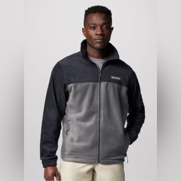 Columbia Men’s Grey Steens Mountain 2.0 Full Zip Fleece Jacket Size XXL - Picture 1 of 12